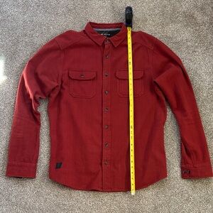 Kavu Brick Red Long-Sleeve Button-Down Shirt